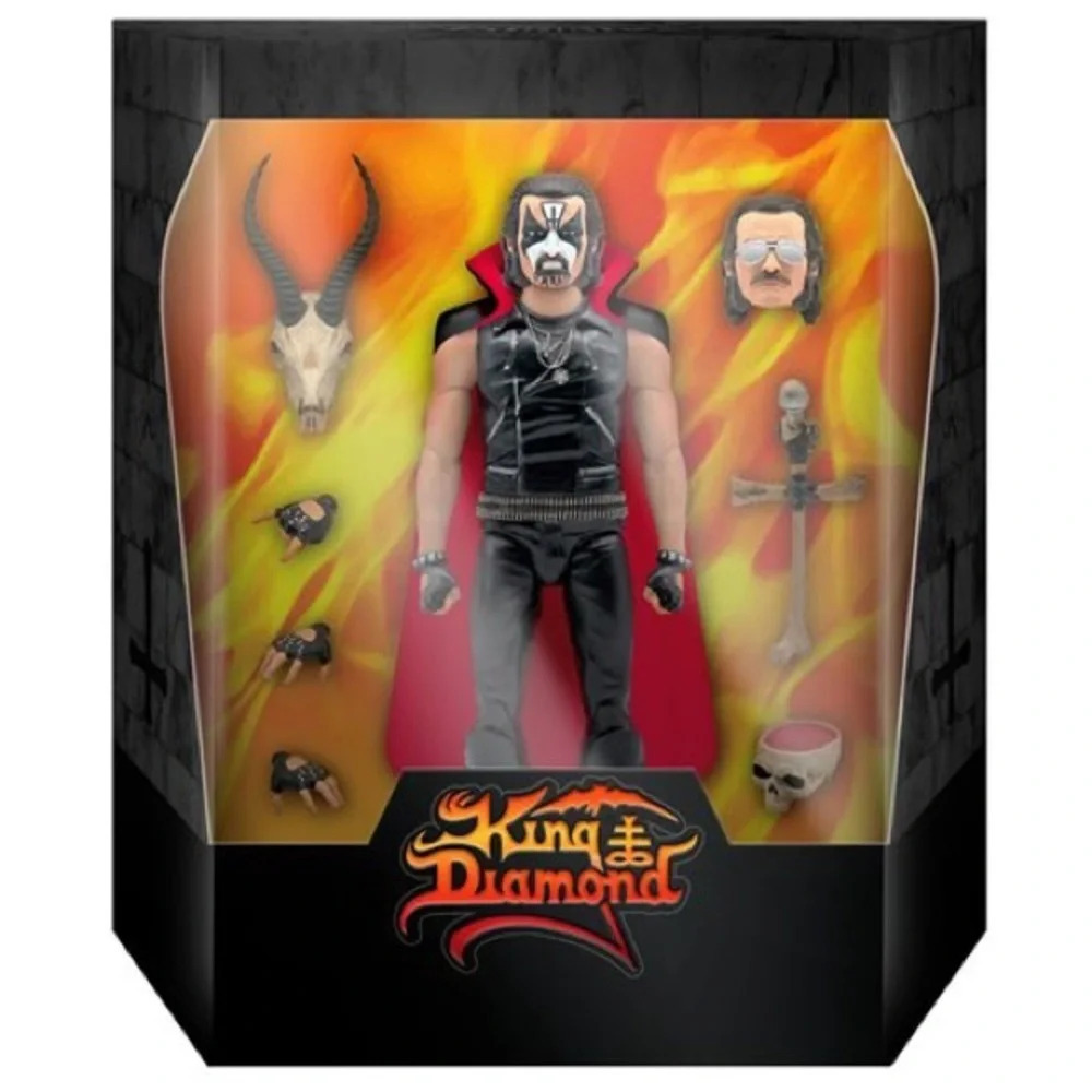 SUPER 7 King Diamond Ultimates Deluxe Action Figure - Collectible